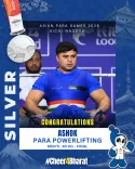 Mandaviya hails TOPS athlete Ashok's Para Games silver