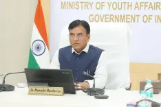 Mandaviya Joins Nagaland CM to Inaugurate 16 Sports Projects