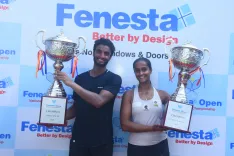How Did Manish and Vaishnavi Secure Singles Titles at the National Tennis Championship?