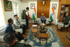 How Did the Maram Naga Delegation Address Their Cultural Concerns with Manipur Governor?