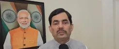 राहुल गांधी के PM आवास के बाहर धरने पर शहनवाज हुसैन का हमला — 'विपक्ष नेता की मर्यादा तार-तार'