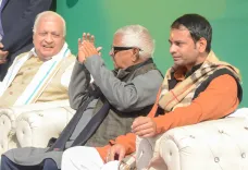 'Could Tejashwi Be Misled by Jaichands?': Tej Pratap's Take on Brother's Absence at Dahi-Chura Event