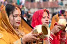 How are Leaders Inspiring Joy and Energy on Chhath Puja Day 3?