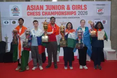 Mayank Chakraborty, Pratitee Bordoloi clinch Asian Junior Chess 2026 double for India