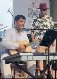 Meghalaya CM Conrad Sangma jams with musicians at Delhi Pineapple Festival