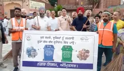 मिशन क्लीन पंजाब: अमृतसर में 'आप' विधायक अजय गुप्ता ने जलियांवाला बाग से शुरू किया सफाई अभियान