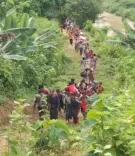 How Many Biometric Details of Myanmar Refugees Have Been Collected in Mizoram?