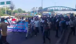 Why is mob violence targeting the peaceful Dhaka procession?