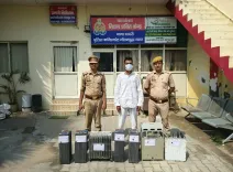 ग्रेटर नोएडा: मोबाइल टावर उपकरण चोरी में आरोपी गिरफ्तार, ₹20 लाख का सामान बरामद