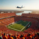 Air Force One Stuns Neyland Stadium With Epic Flyover