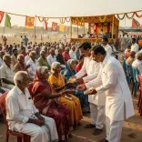 CM Bhupendra Patel Hands Over PMAY Keys in Bhavnagar