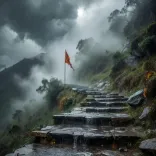 CM Dhami Suspends Char Dham Yatra Amid Heavy Rain, Landslides