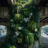 CM Himanta Inaugurates Green Wall at Guwahati Flyover