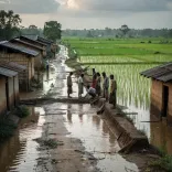 CM Himanta Reviews Flood Damage at Charaideo's Sumoni Village