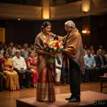 CM Manik Saha felicitates Judo Champion Asmita Day in Agartala