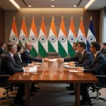 CM Nayab Saini Signs ₹12,000 Cr MoUs on Day 1 of Gujarat Tour