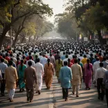 CM Rekha Gupta Leads 'Loktantra Bachao' Padayatra in Delhi