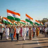 CM Sai leads Raipur Tiranga Yatra ahead of Independence Day