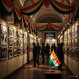 CM Sai Opens Tiranga Photo Exhibition at Raipur Town Hall