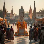 CM Sai unveils Baba Kartik Urav statue, names engineering institute