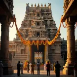 CM Shivakumar Lays Foundation for Development Works at Savadatti Yellamma Temple