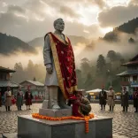 CM Sukhu unveils Virbhadra Singh statue in Sarahan, fires back at BJP