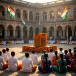 CM Yogi Honours Students and Artists on 80th Independence Day