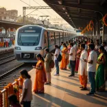 CM Yogi Launches MEMU Train Service Between Kashi and Prayagraj