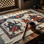 Giriraj Singh Salutes Kalamkari Artist P. Vijay Lakshmi
