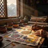 Giriraj Singh Spotlights Himachali Painter Priya's Traditional Art
