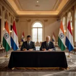 Jal Shakti Minister Paatil Signs MoUs With Netherlands at India International Water Week 2026