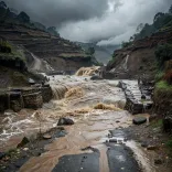 Omar Abdullah Monitors Heavy Rain, Floods in Rajouri