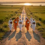 PM Modi meets Seva Yatris on Vadnagar-to-Varanasi pilgrimage