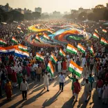 Tharoor joins #ChaloDilli rally, hails massive crowds for democracy