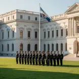 Trump Hosts State Arrival Ceremony and Honor Guard Review