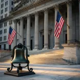 Trump Rings NYSE and Nasdaq Opening Bell from Oval Office