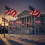 White House Marks July 4 Eve With Patriotic Flag Emoji Post