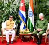 MoS Margherita calls on Cuban President, discusses bilateral cooperation