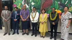 MoS Pabitra Margherita lands in Samoa on 3-nation Pacific Island tour