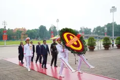 MoS Pabitra Margherita pays tribute to Ho Chi Minh at Hanoi Mausoleum