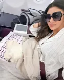 Did Mouni Roy Travel with Her Pet Dog in Business Class?