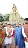 MP CM Mohan Yadav, Gadkari pay tribute to Deendayal Upadhyay