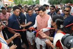 MP CM Mohan Yadav Inaugurates Maths Park in Barwani School