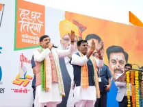 MP CM Mohan Yadav joins Tiranga Yatra in Bhopal