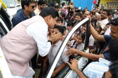 MP CM Mohan Yadav Meets Children at Chhindwara School