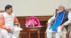 MP CM Mohan Yadav meets PM Modi, seeks his blessings 