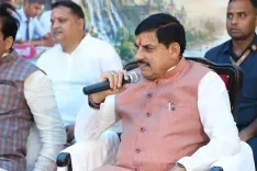 MP CM Mohan Yadav Meets Tribal Healers, Students in Barwani Jan Samvad