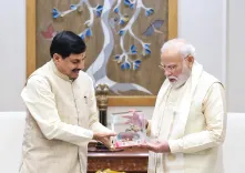 मध्य प्रदेश CM मोहन यादव ने PM मोदी से की मुलाकात, ग्लोबल इन्वेस्टर्स समिट 2027 का दिया निमंत्रण