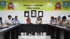 MP CM Mohan Yadav Reviews Flood Rescue Ops from Bhopal Situation Room