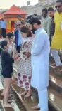 क्या एमएस धोनी की पत्नी साक्षी धोनी ने हर की पौड़ी में आस्था की डुबकी लगाई?
